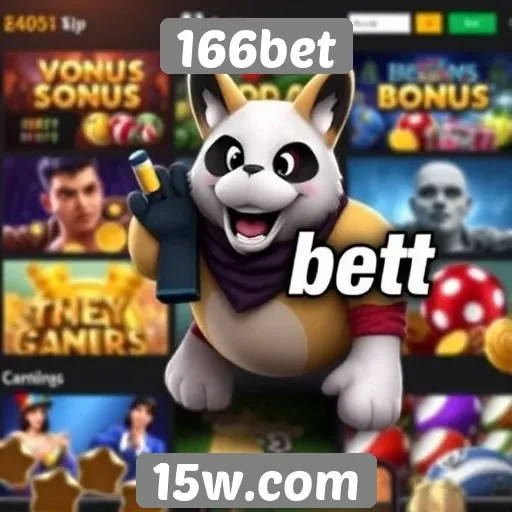 Diversidade de jogos disponíveis no 166bet